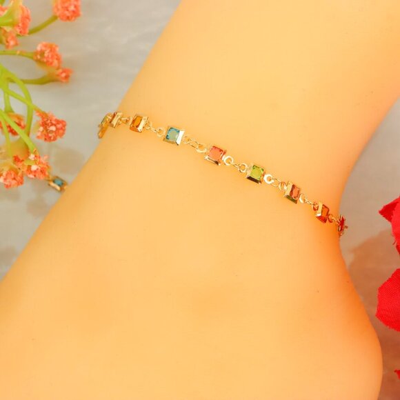 "New Beautiful Design Anklet for Women/Girls, Gift, A524 - Picture 8 of 10